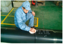 8、擦掉溢出的粘合劑